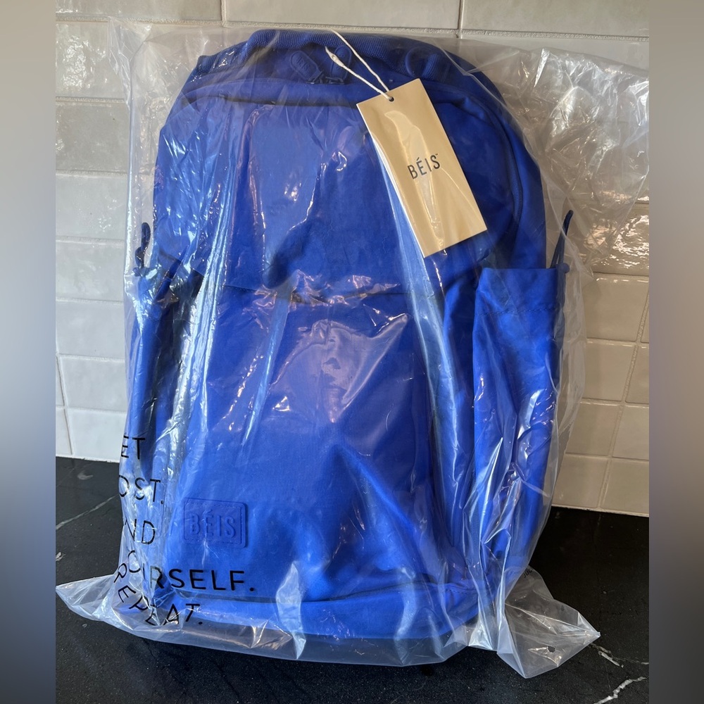 BÉIS North to South Cobalt Blue Backpack